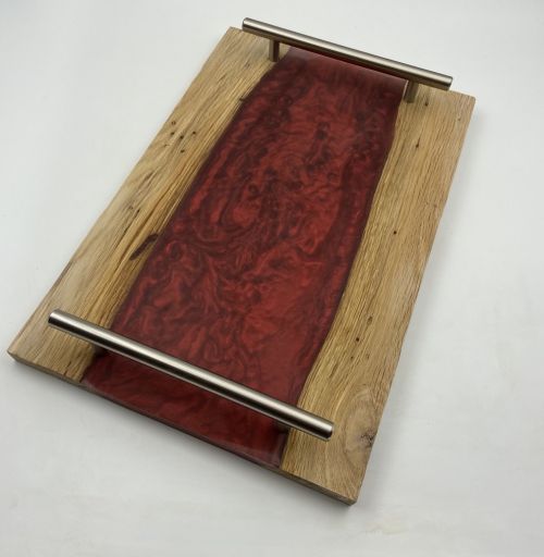 EpoTable Red Heart S1 - Epoxi gyanta tlgyfa tlal/serving board