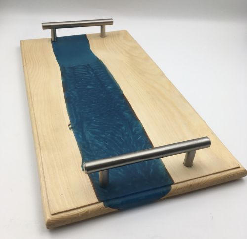  Blue Ocean - Epoxi gyanta tlal/serving board