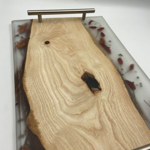 Hot Chili no2.- Epoxi gyanta tlgyfa tlal/serving board